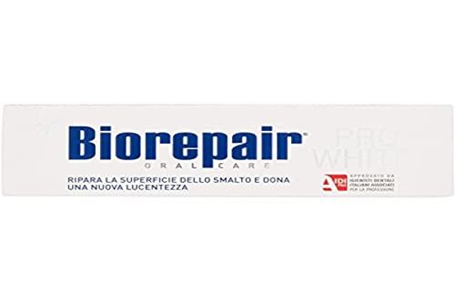 Biorepair Pro White Dentifricio, Restituisce il Bianco Naturale al Tuo Sorriso, 75 ml