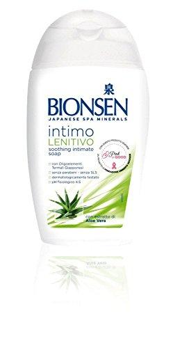 Bionsen - Detergente Intimo Lenitivo, Con Estratto di Aloe Vera, Deterge e Protegge Delicatamente - 200 ml