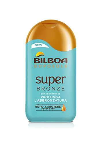 Bilboa, Crema Doposole Superbronze, Formula Potenziata con Complesso IdraBronze e Betacarotene, Prolunga l'Abbronzatura e Idrata la Pelle, Dermatologicamente Testato - 200 ml
