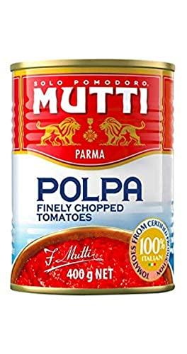 Mutti 8X Polpa di Pomodoro Tomato Salice Pulp 400g 100% Italiano! dose