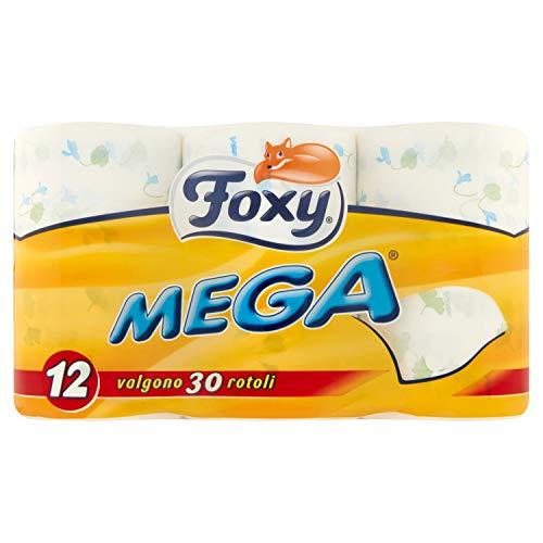 Foxy Carta Igienica, 12 Pezzi