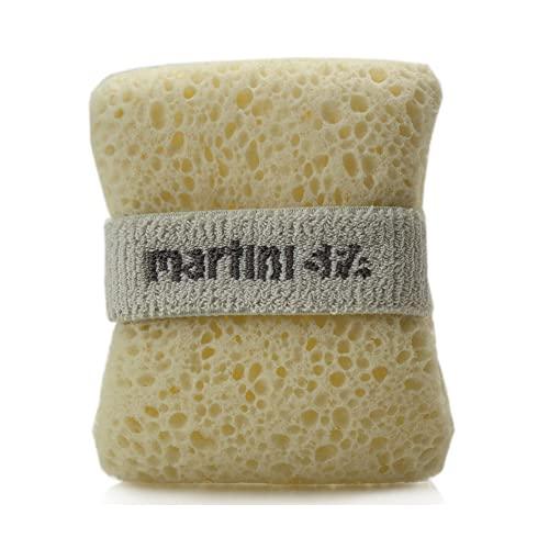 martini SPA - Massage Natural - Guanto portasapone, poliuretano, beige, standard, 16g, 1 unità
