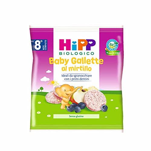 HiPP Baby Gallette al Mirtillo da 8+ Mesi, 30g