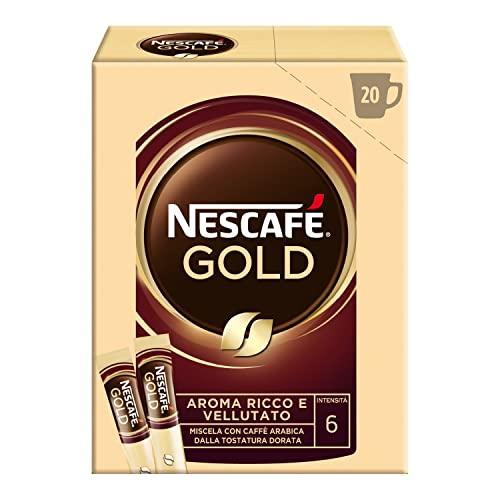 NESCAFÉ GOLD Caffè Solubile, 20 Bustine da 1.7g (34g)