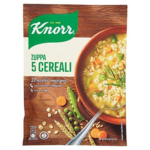 Knorr Minestra Preparata Desidrata, Zuppa 5 Cereali, 110g
