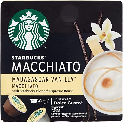 Starbucks Madagascar Vanilla Macchiato By Nescafé Dolce Gusto Latte Macchiato Vaniglia 12 Capsule