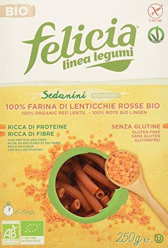 Felicia Sedanini Pasta Corta - 250 gr - [confezione da 3]