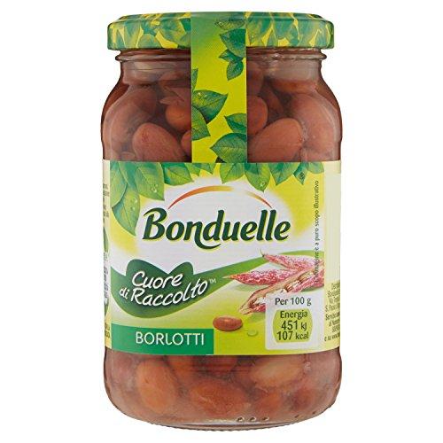Bonduelle Borlotti in Vetro , 330 grami - [confezione da 12]