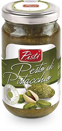 Pesto di Pistacchio Artigianale preparato con il 60% del miglior pistacchio siciliano in vasetto da 190 g