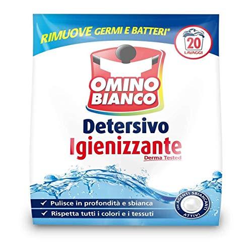 Omino Bianco Detersivo in Polvere Igienizzante, 20 Lavaggi