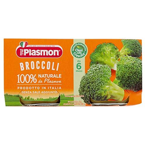Plasmon Broccoli Omogeneizzato, 2 x 80g