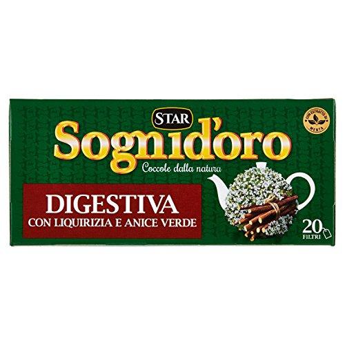 Sognid'Oro - Tisana Digestiva, Con Anice, Liquirizia E Menta - 40 G